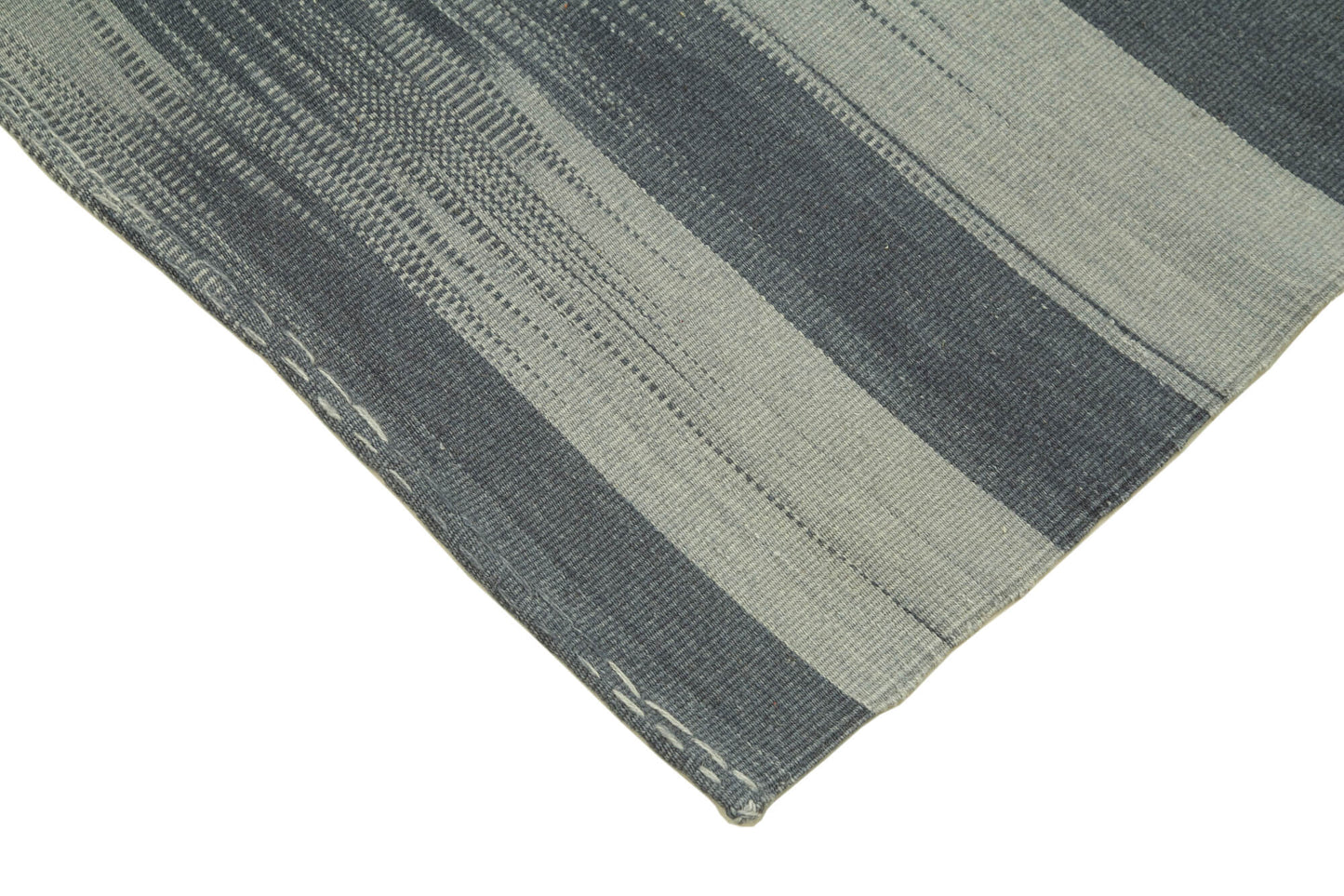 3x10 Grey Contemporary Kilim Rug - 37555