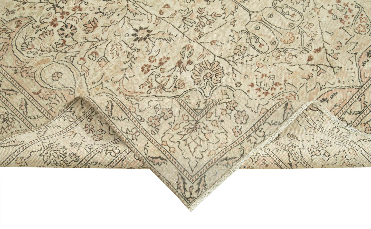 6x9 Beige Vintage Rug - 37933