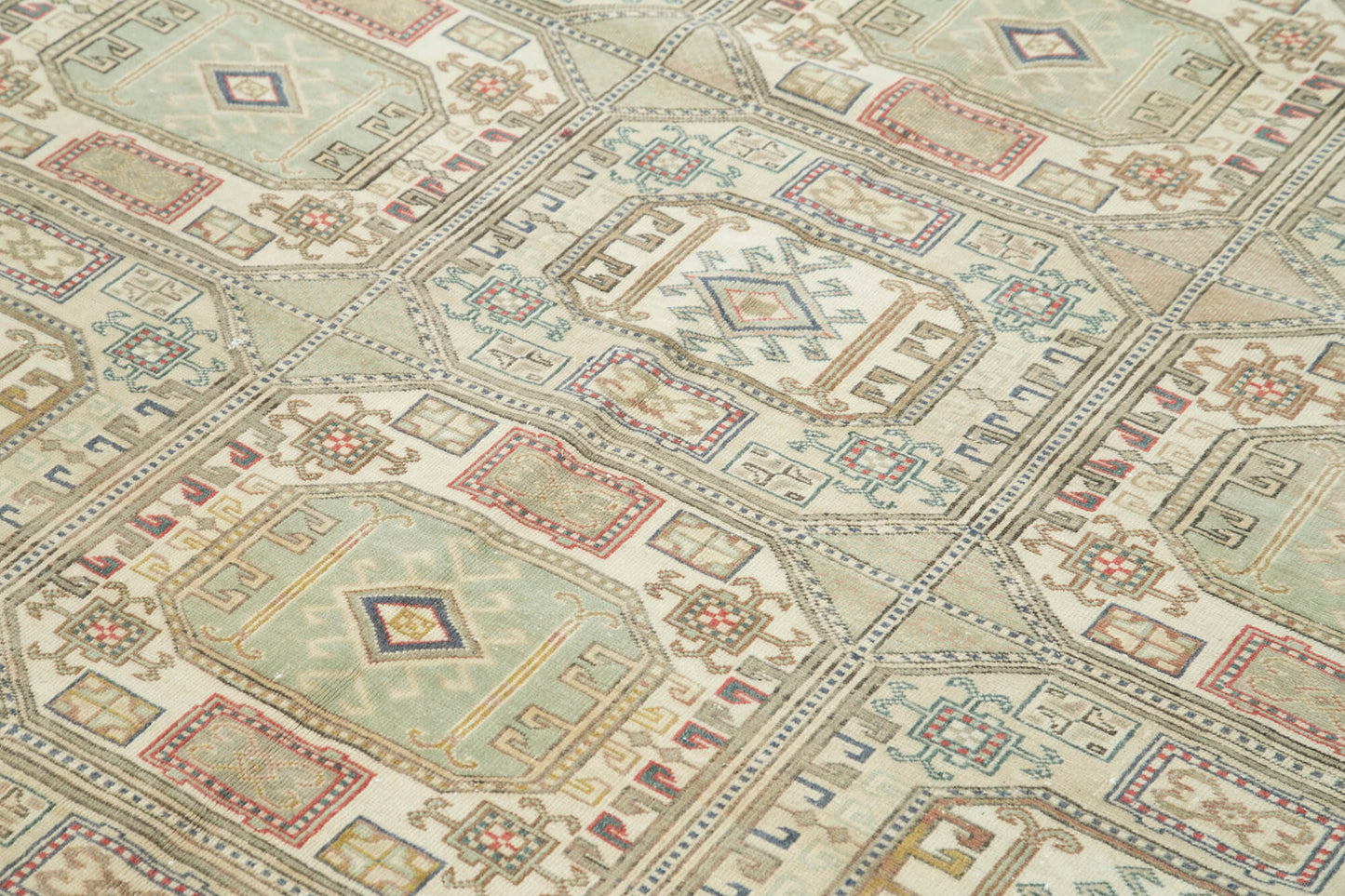 6x9 Beige Vintage Rug - 37944