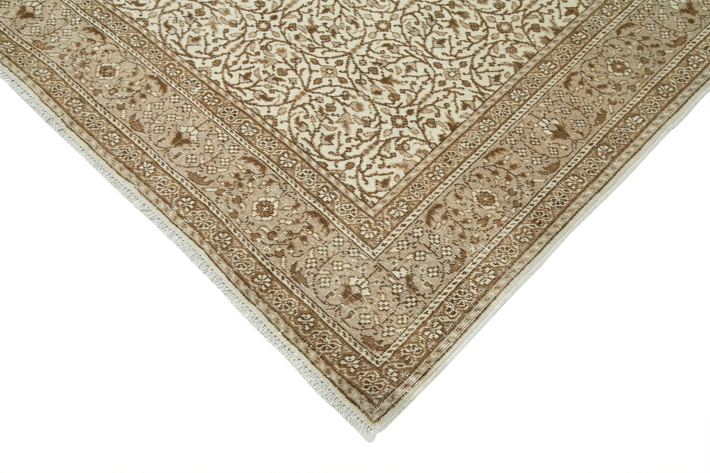 6x9 Beige Vintage Rug - 37945