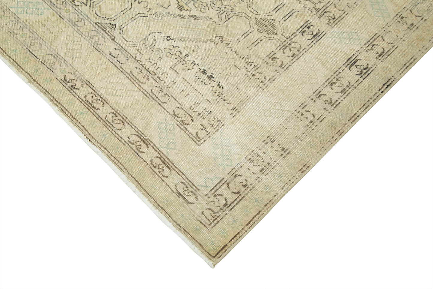 6x9 Beige Vintage Rug - 37950