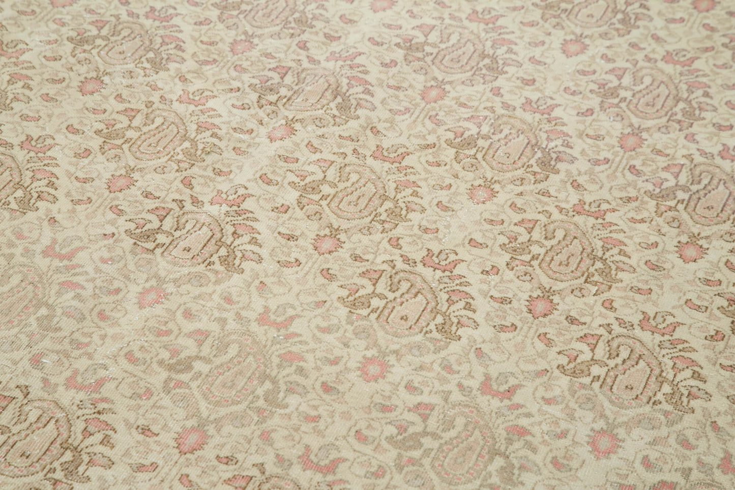 7x10 Beige Vintage Rug - 37952