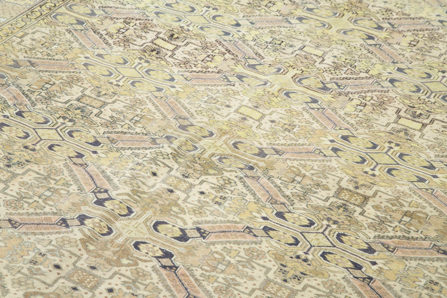 7x10 Beige Vintage Rug - 37953