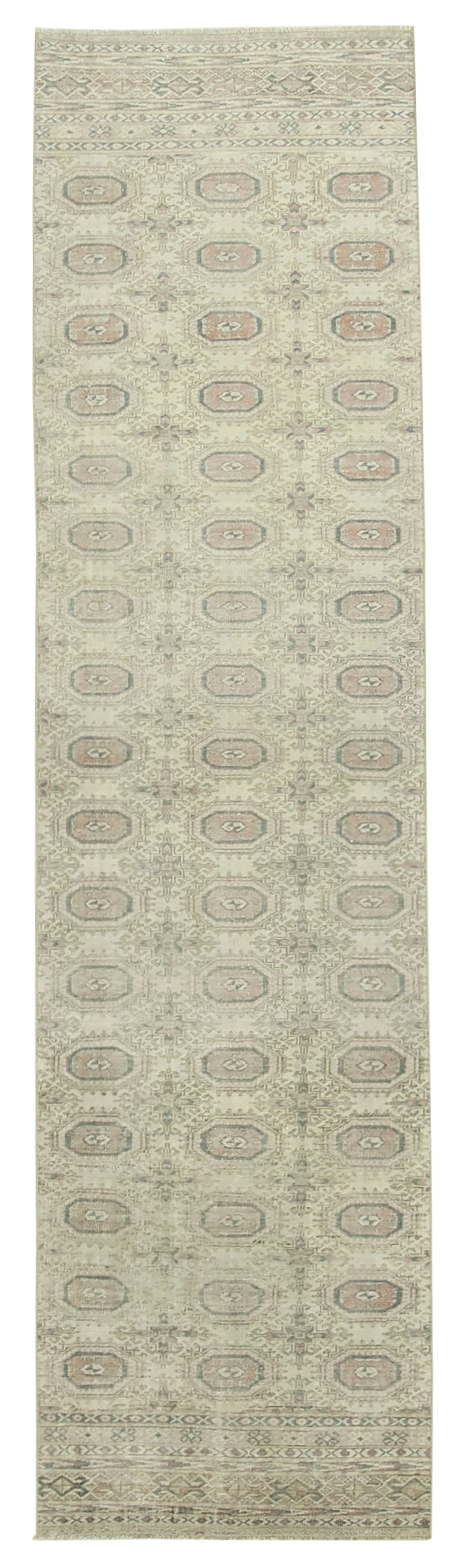 2x9 Beige Vintage Rug - 37981