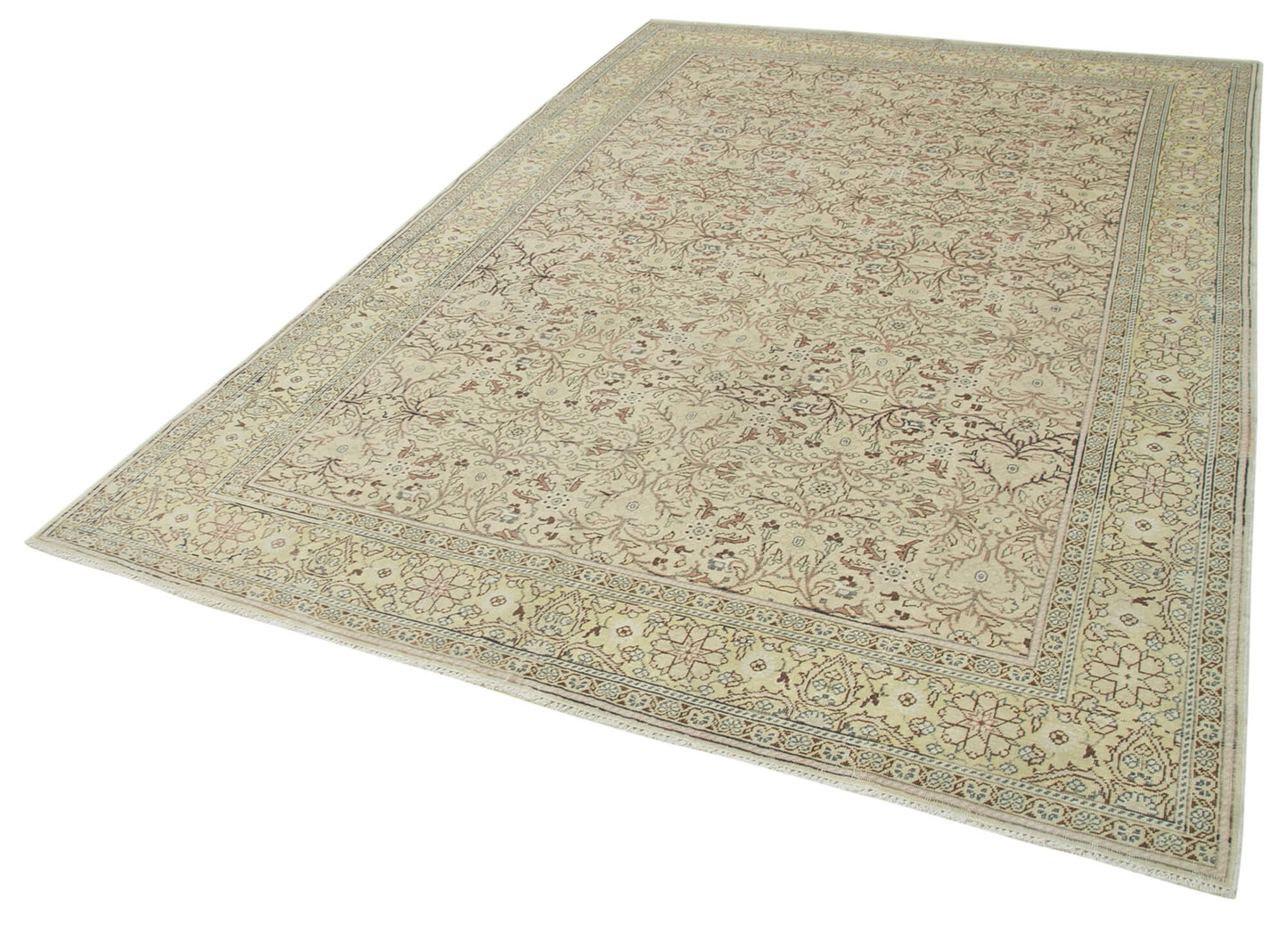 6x9 Beige Vintage Rug - 37999