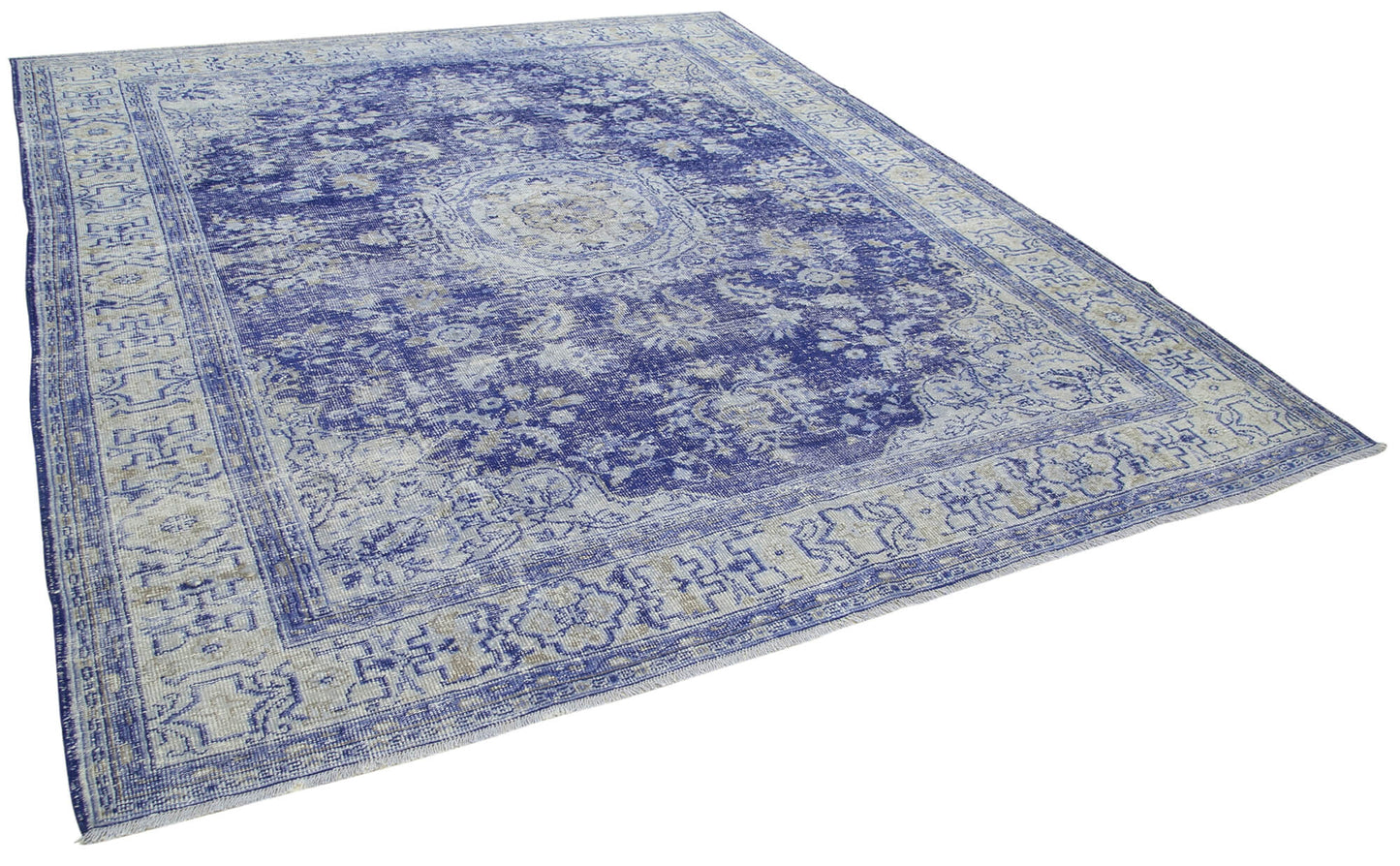 9x11 Blue Vintage Rug - 38008