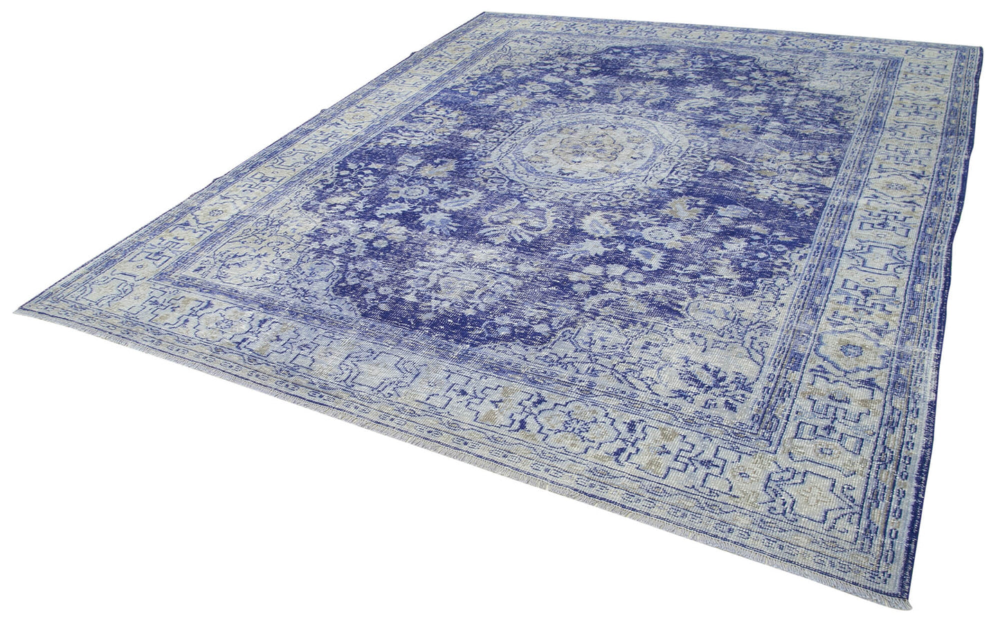 9x11 Blue Vintage Rug - 38008