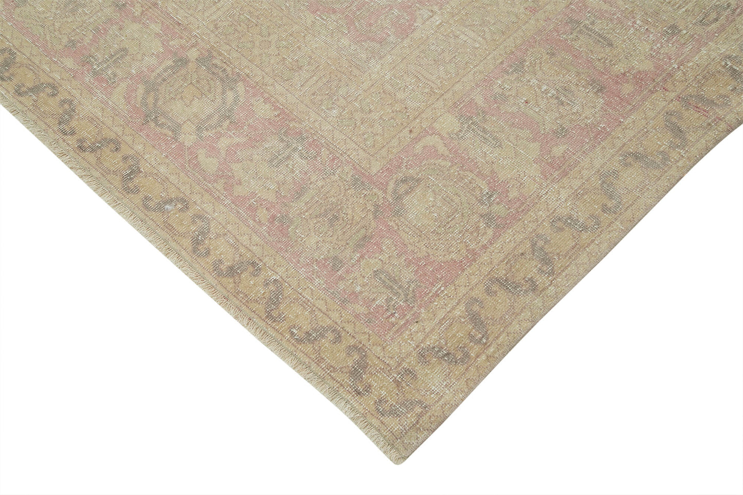 9x11 Beige Vintage Rug - 38015