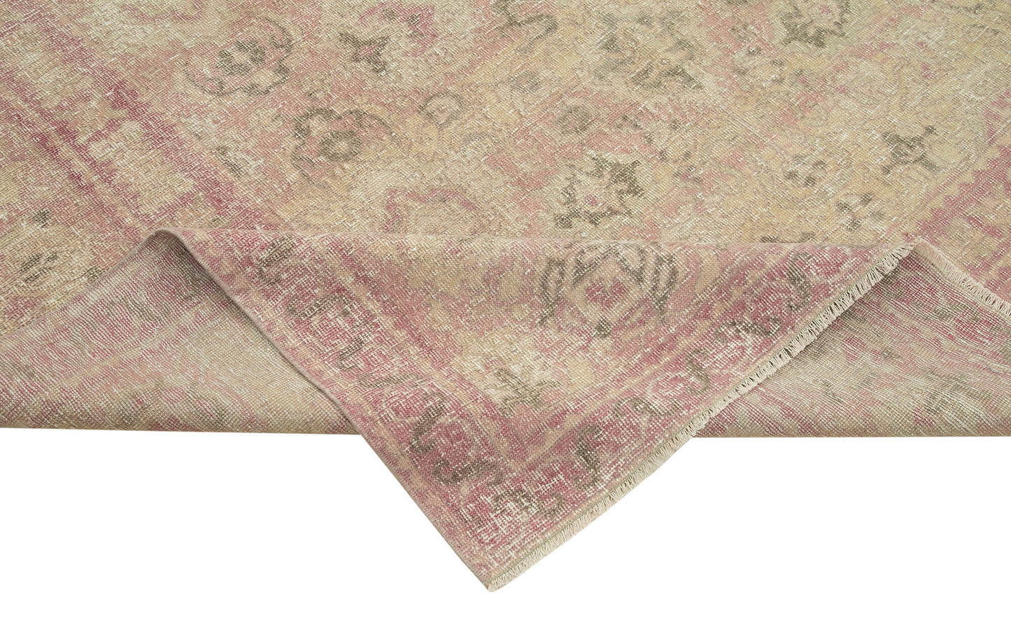 9x11 Beige Vintage Rug - 38015