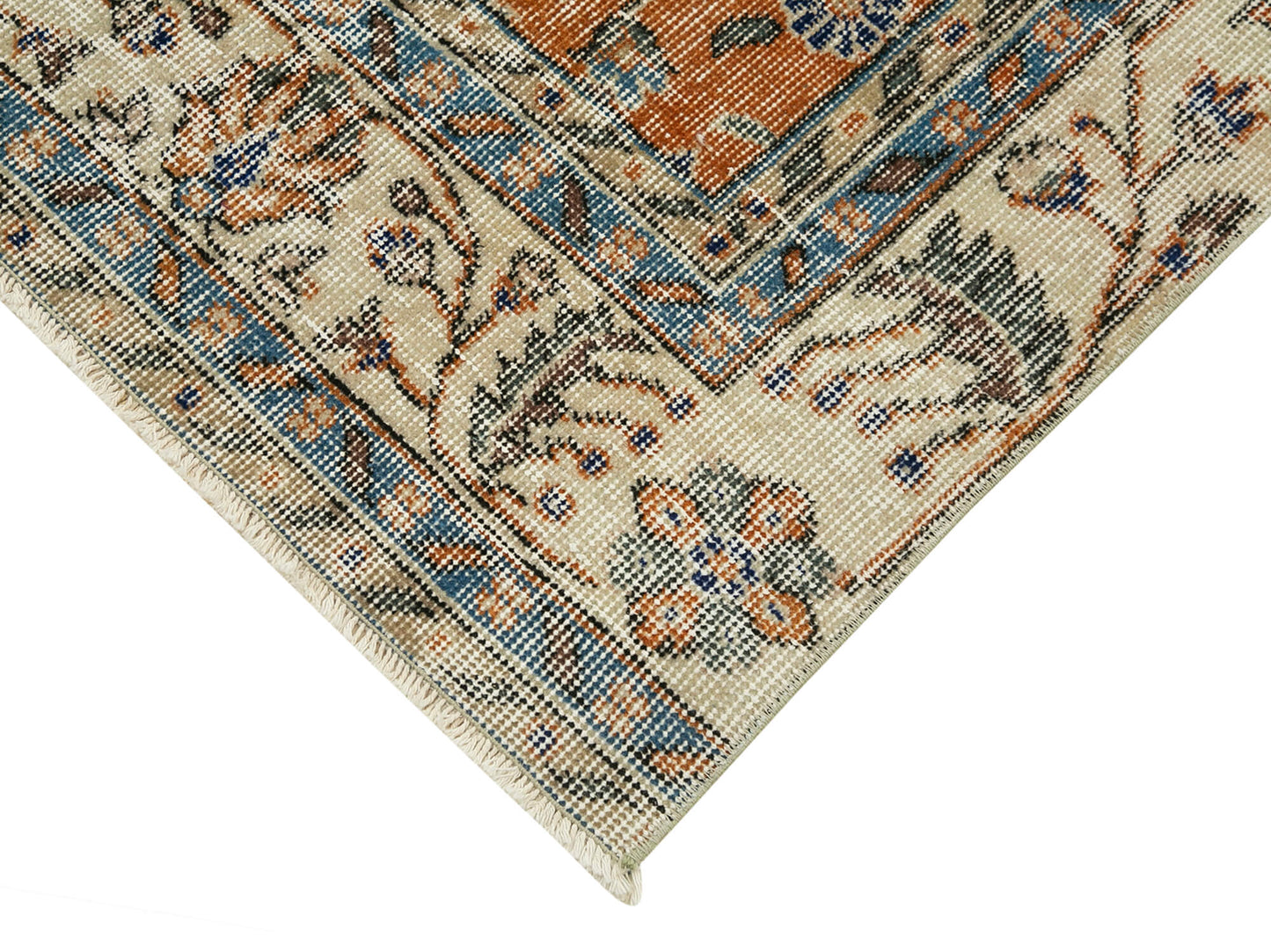 3x10 Beige Overdyed Runner Rug - 38246