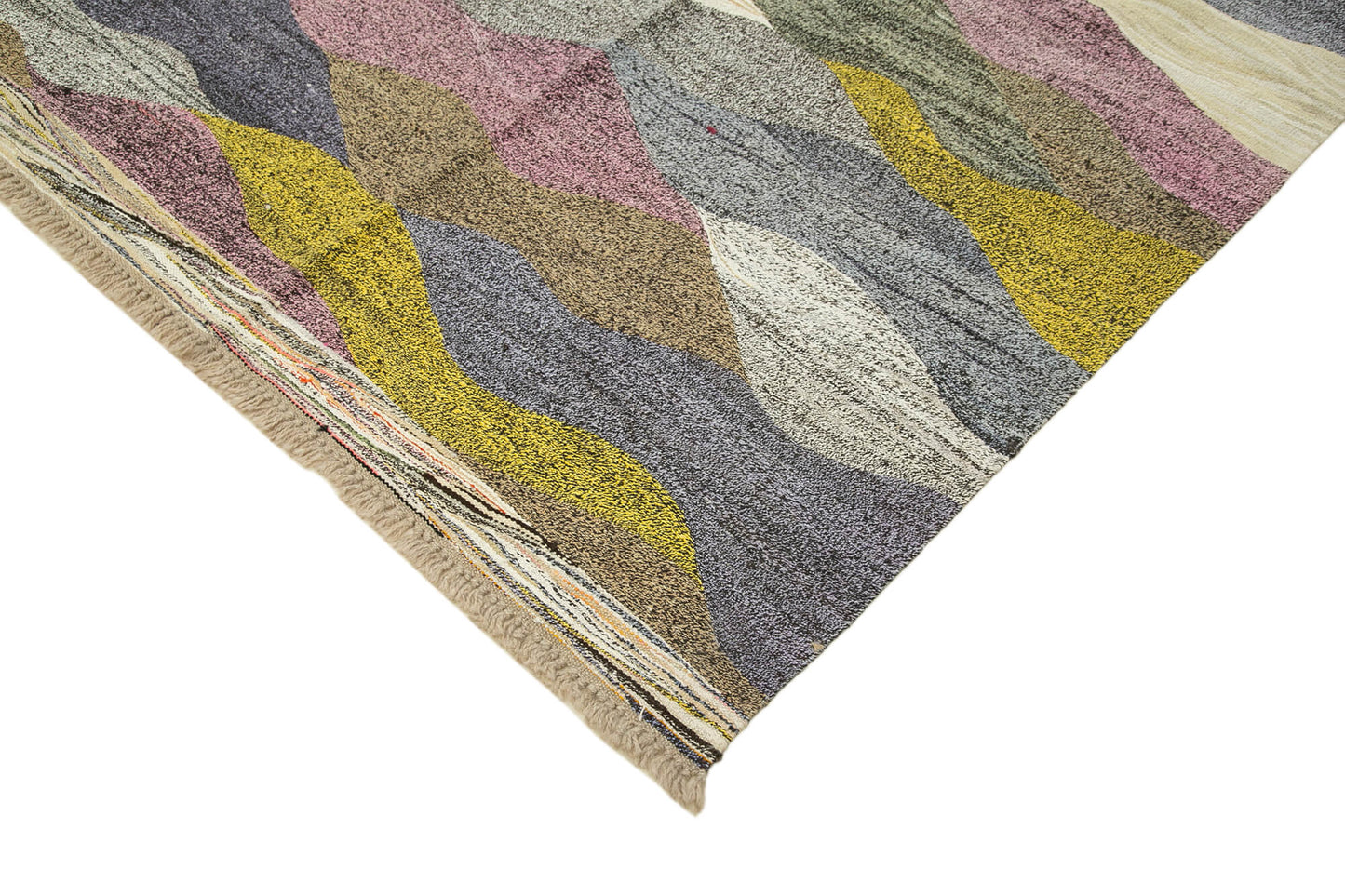 9x12 Multicolor Contemporary Area Rug - 38277