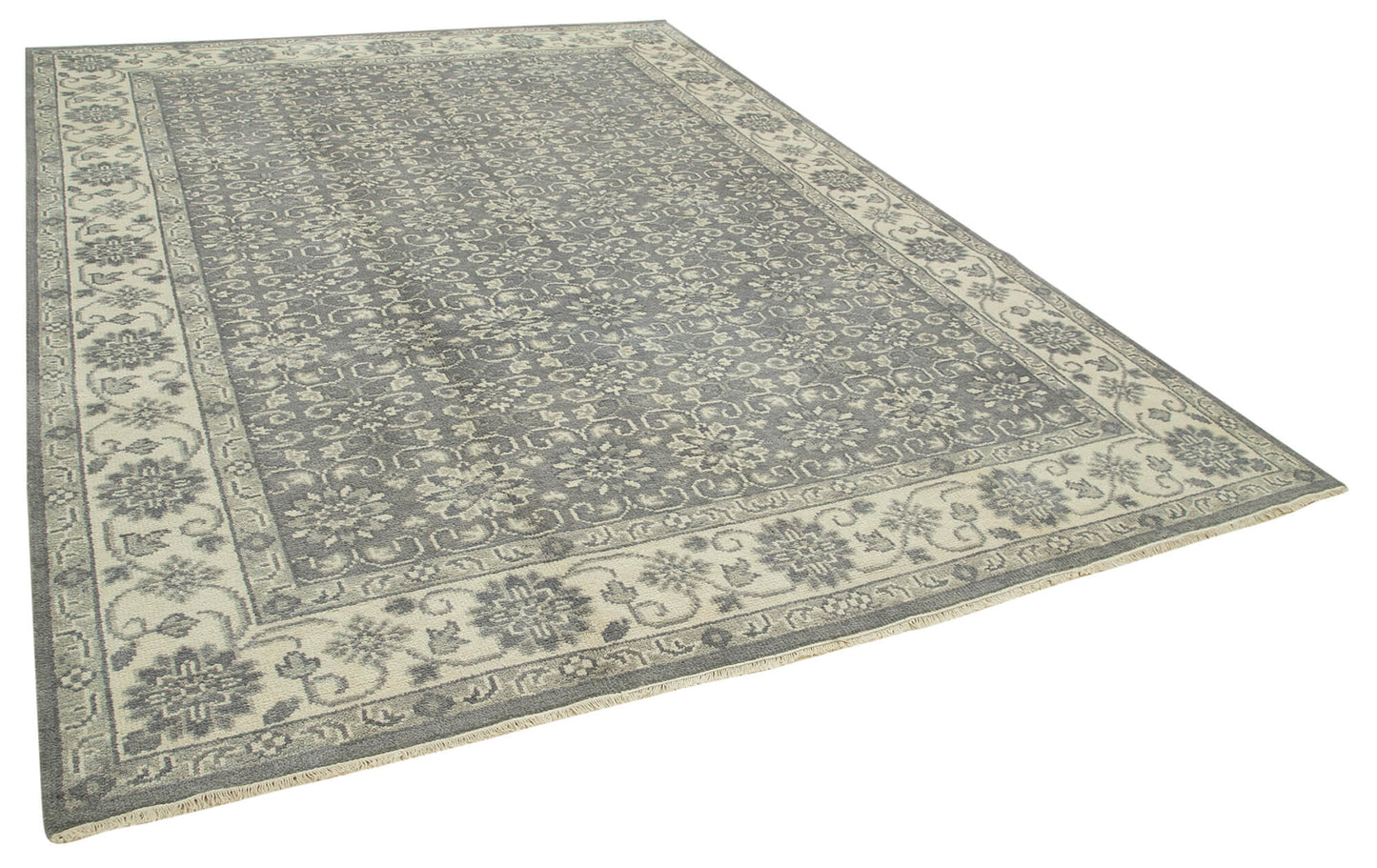 9x12 Grey Oushak Rug - 38356