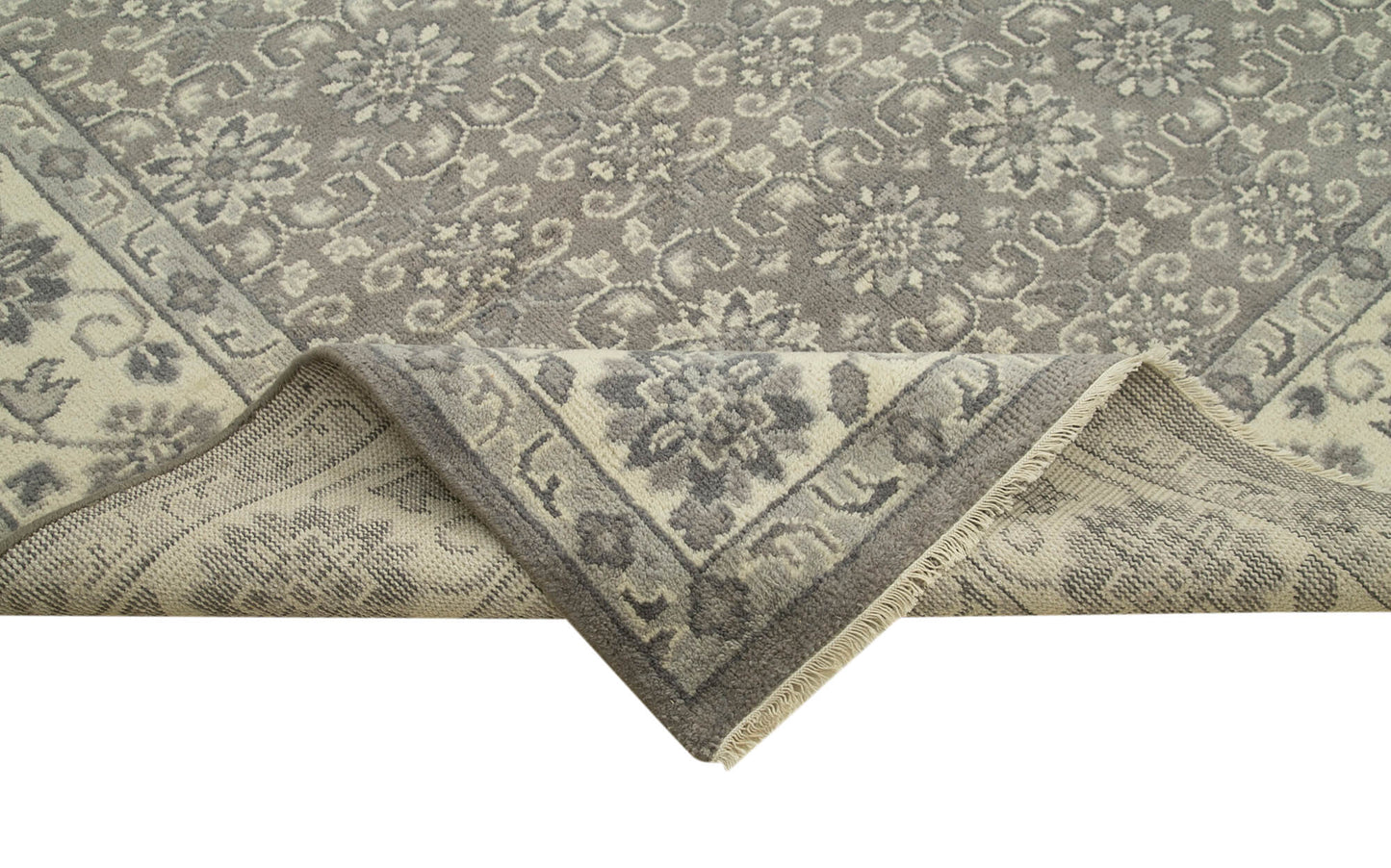 10x14 Grey Oushak Rug - 38581