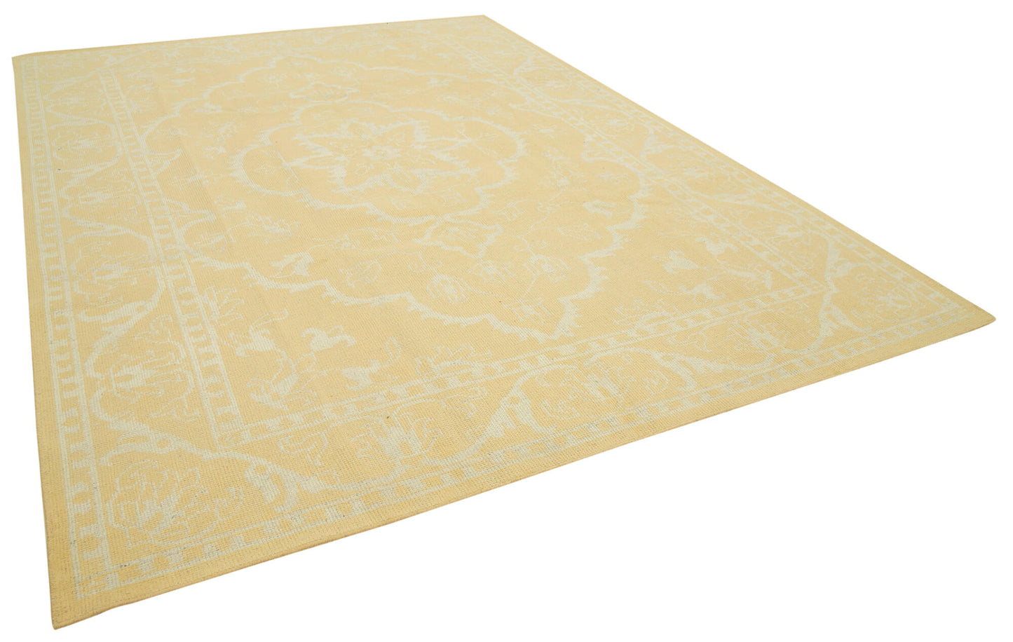 9x12 Yellow Oushak Rug - 38607