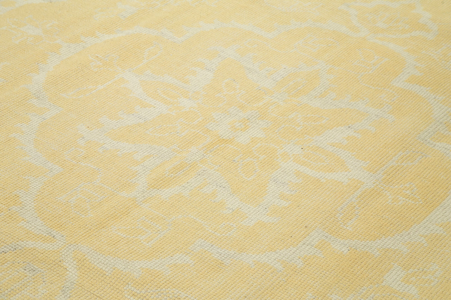 9x12 Yellow Oushak Rug - 38607