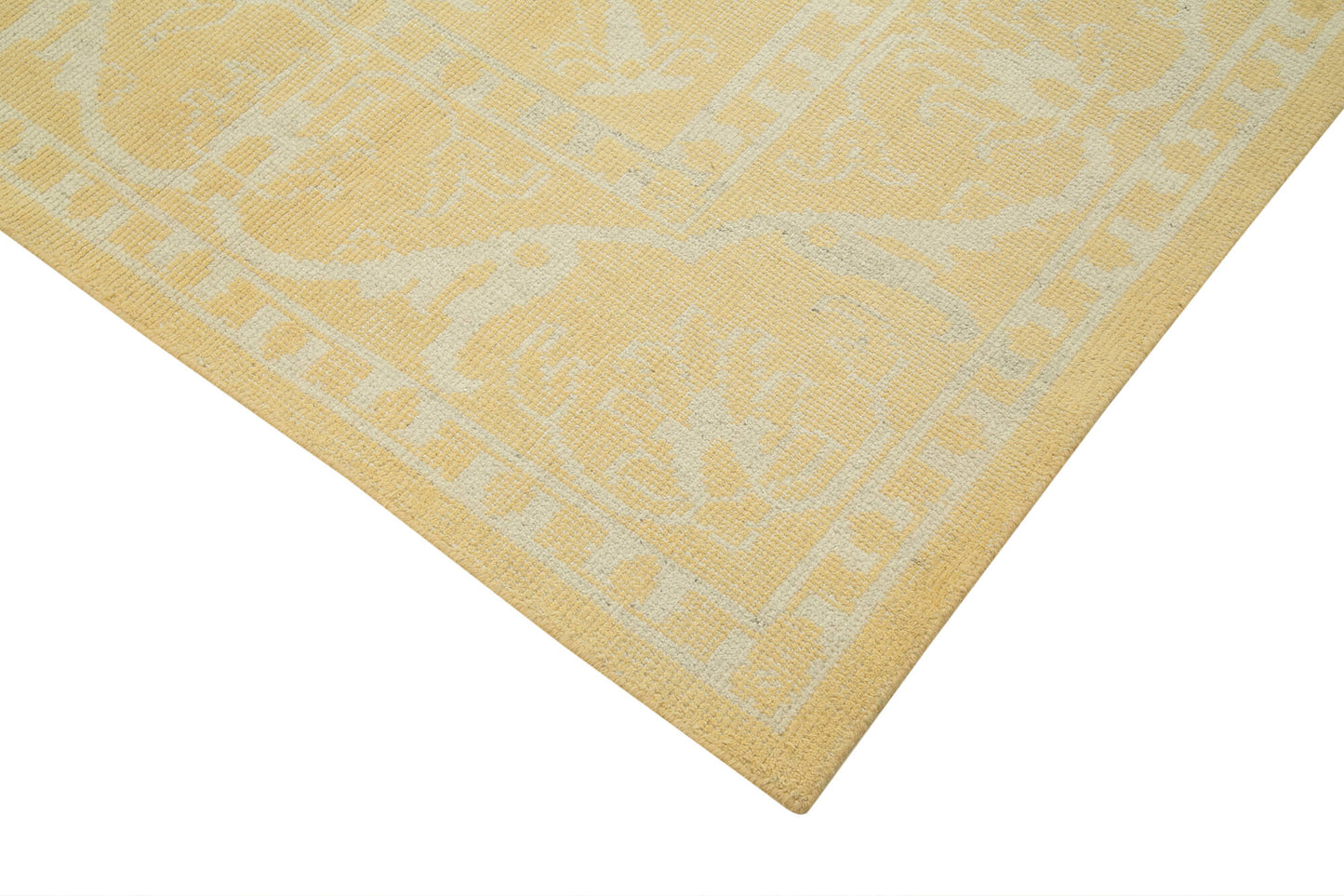 9x12 Yellow Oushak Rug - 38619