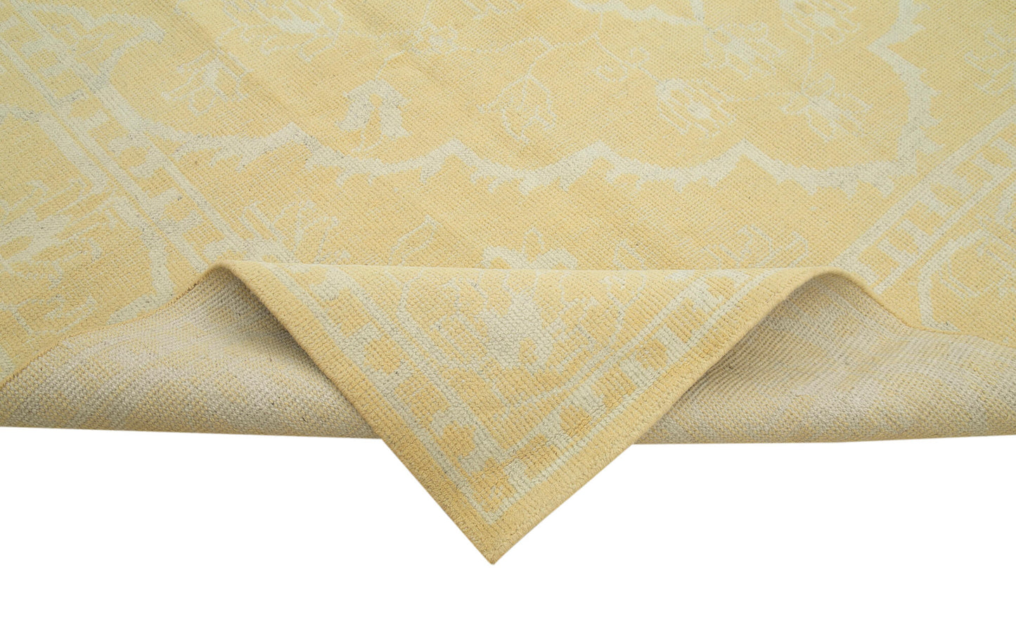 9x12 Yellow Oushak Rug - 38621