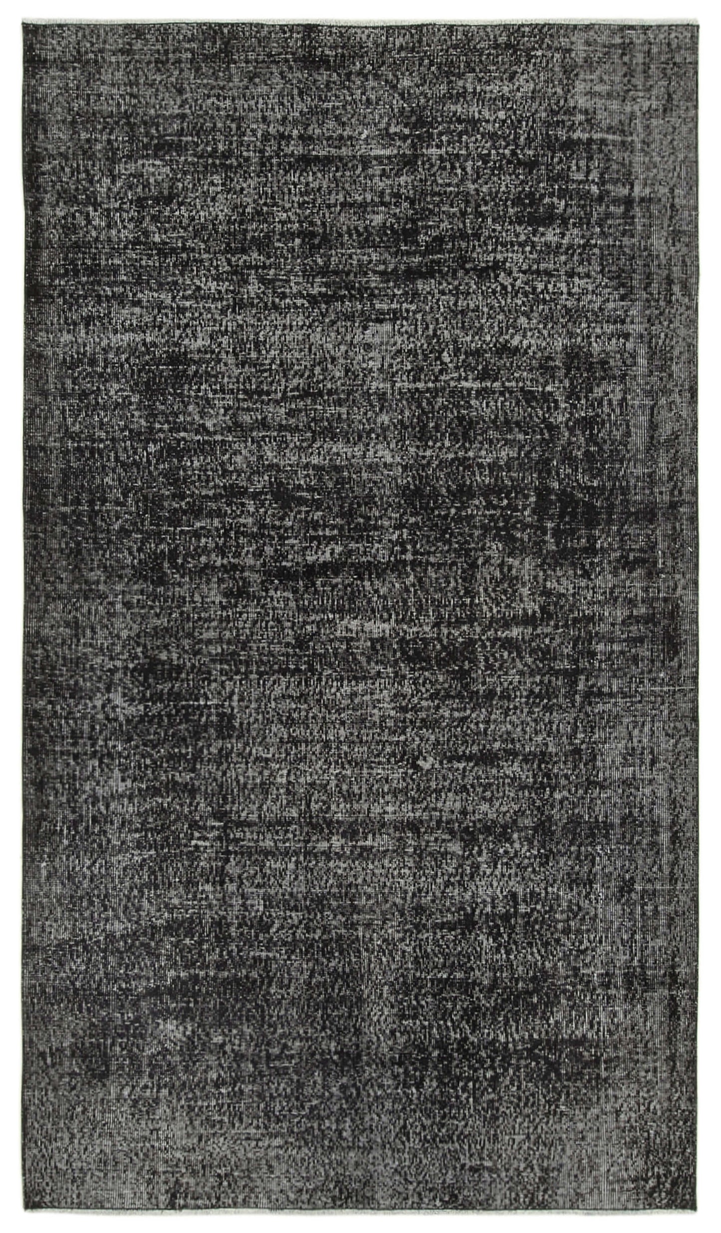 5x9 Black Overdyed Rug - 39360