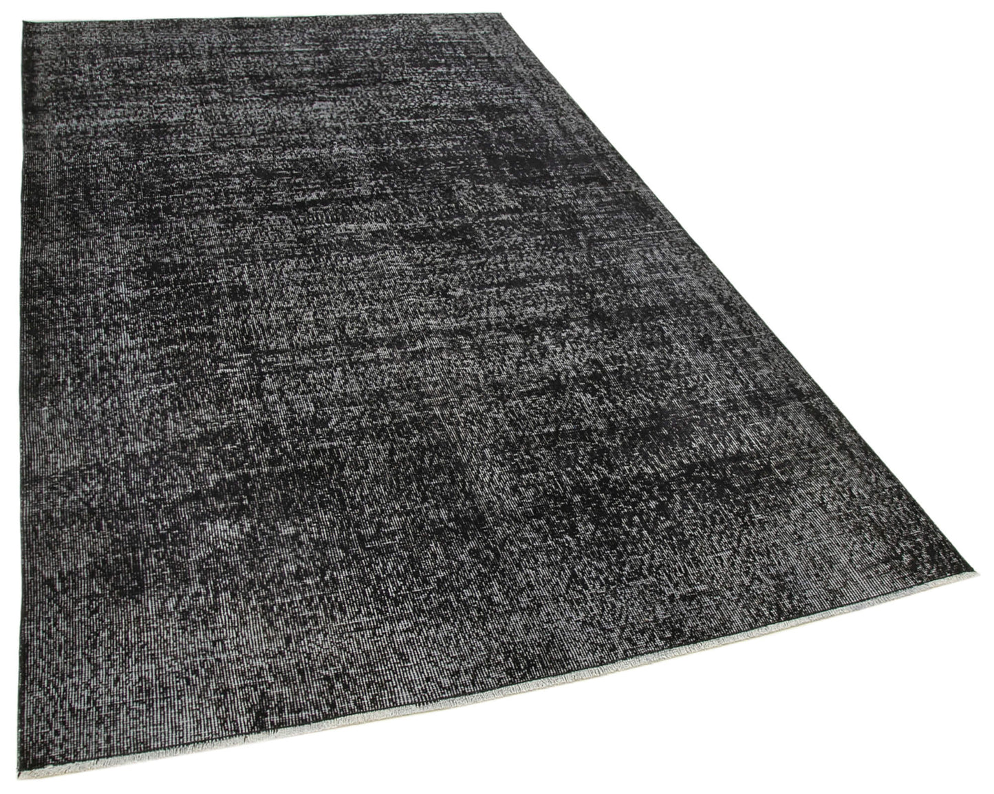 5x9 Black Overdyed Rug - 39360