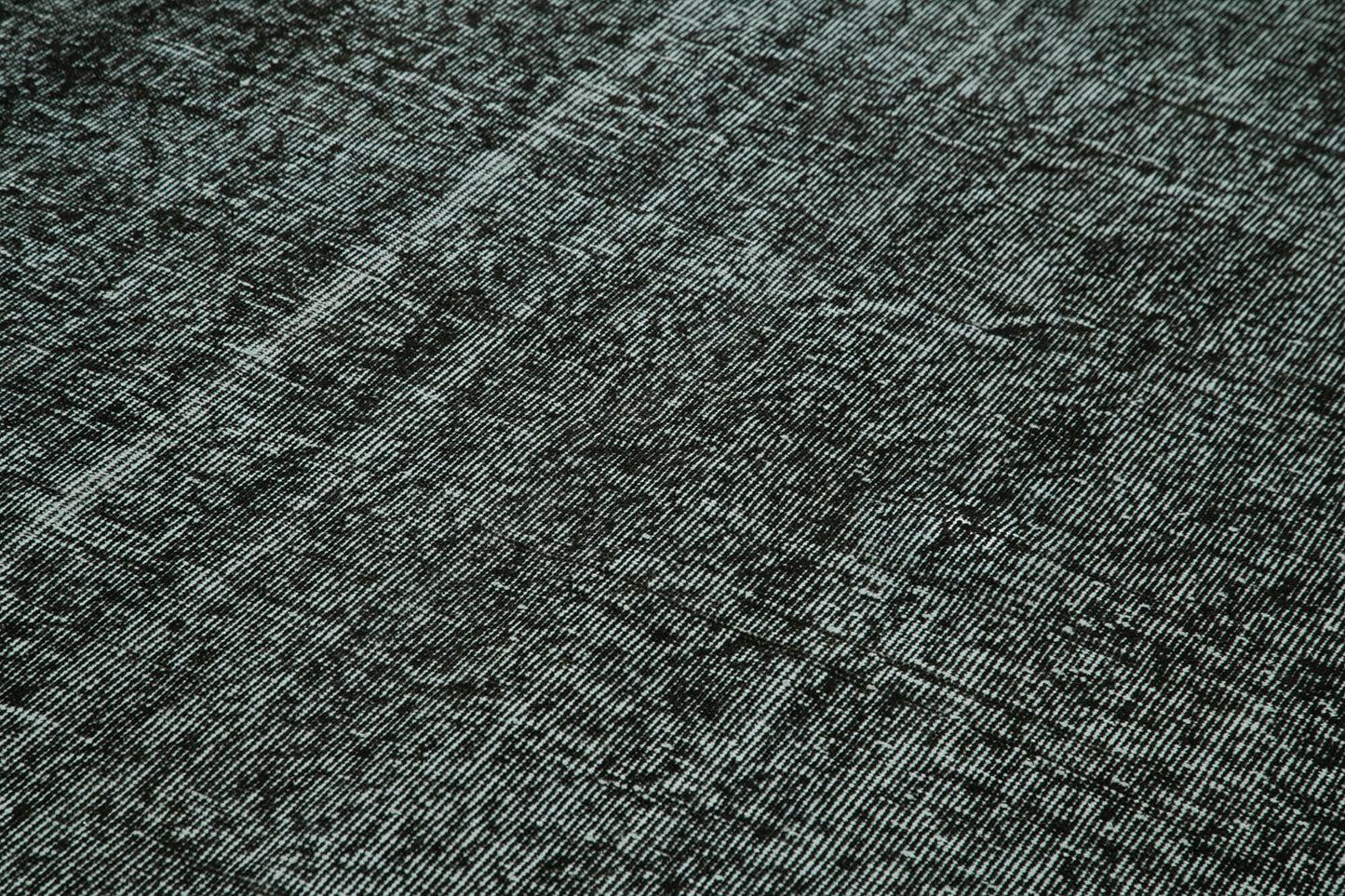 6x9 Black Overdyed Rug - 39379