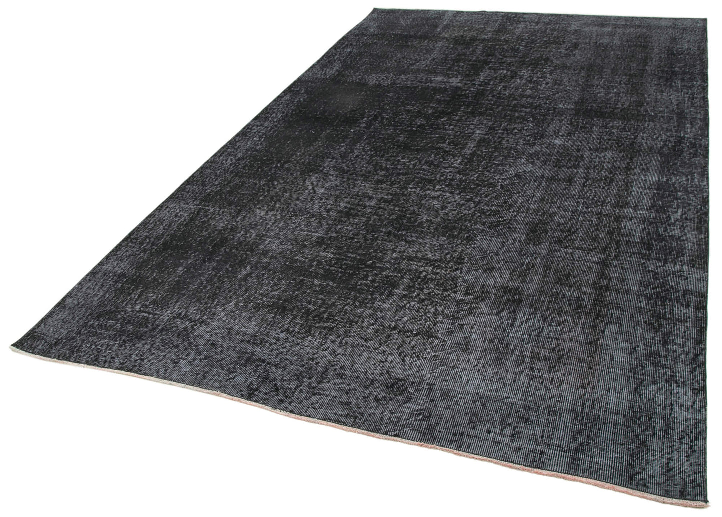6x10 Black Overdyed Rug - 39392