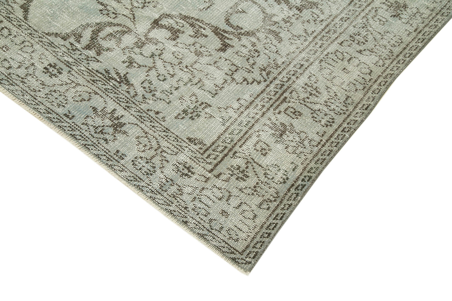 6x10 Blue Overdyed Rug - 39436