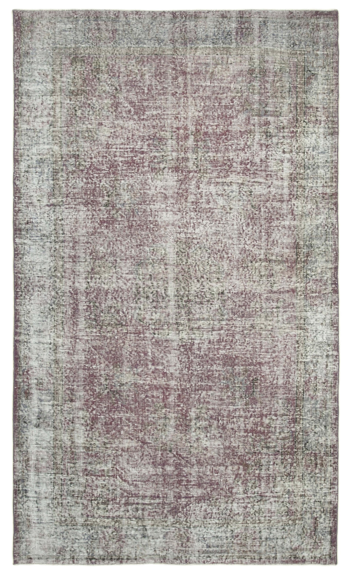 5x9 Purple Overdyed Rug - 39473