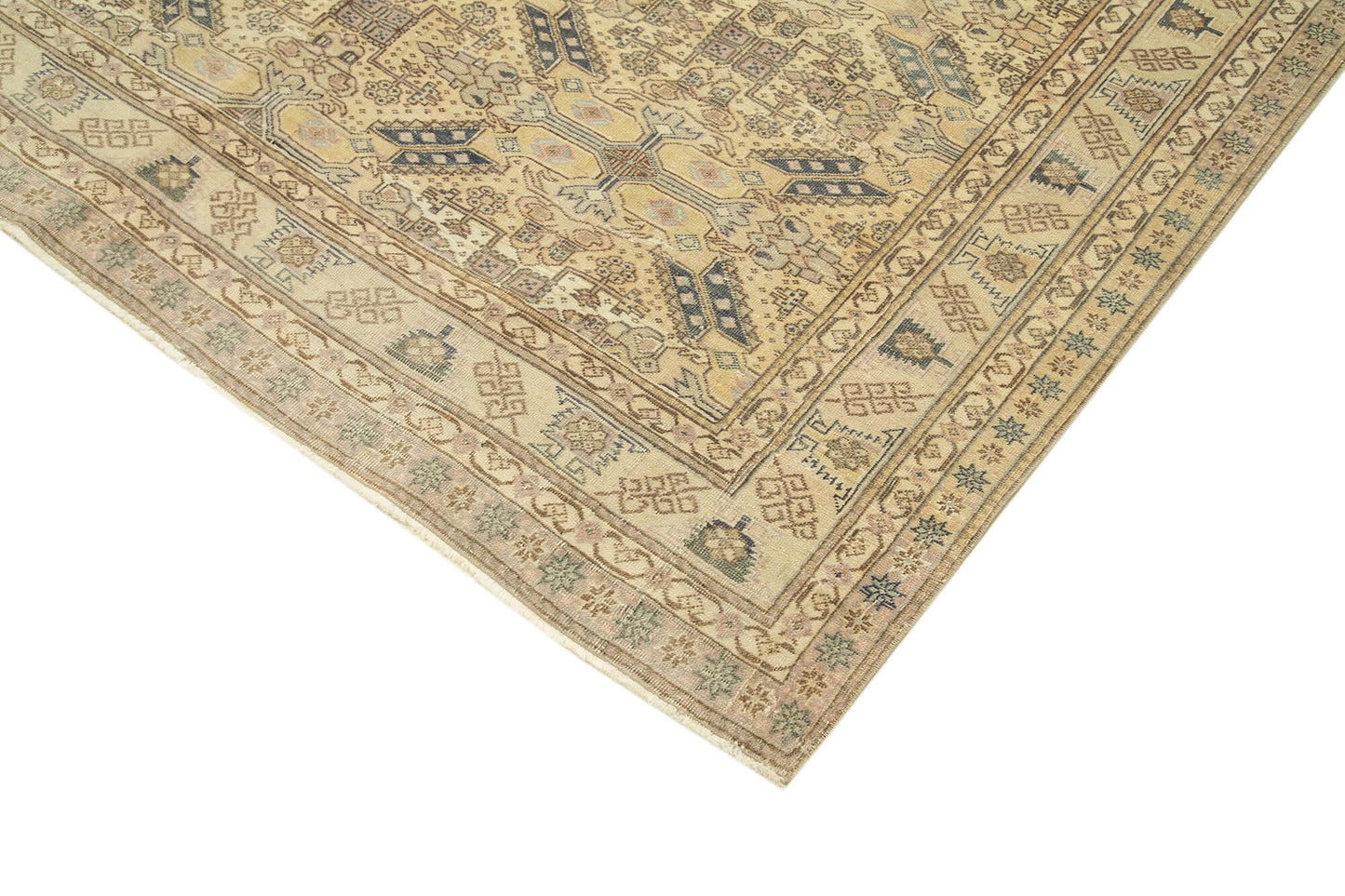 6x9 Beige Vintage Rug - 39652
