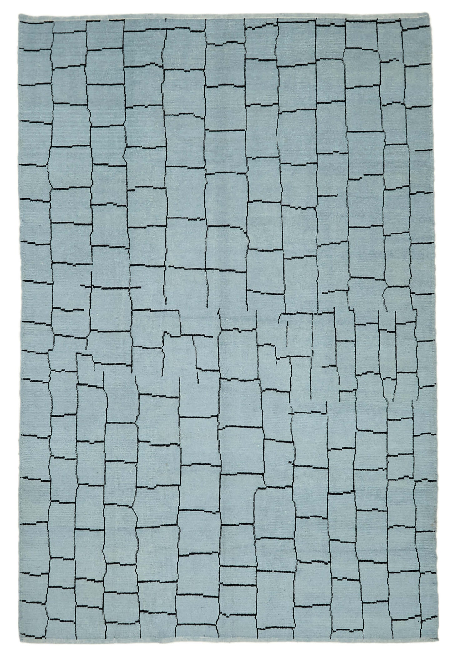 8x13 Blue Moroccan Rug - 39748