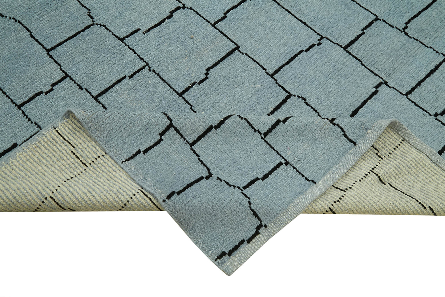 8x13 Blue Moroccan Rug - 39748