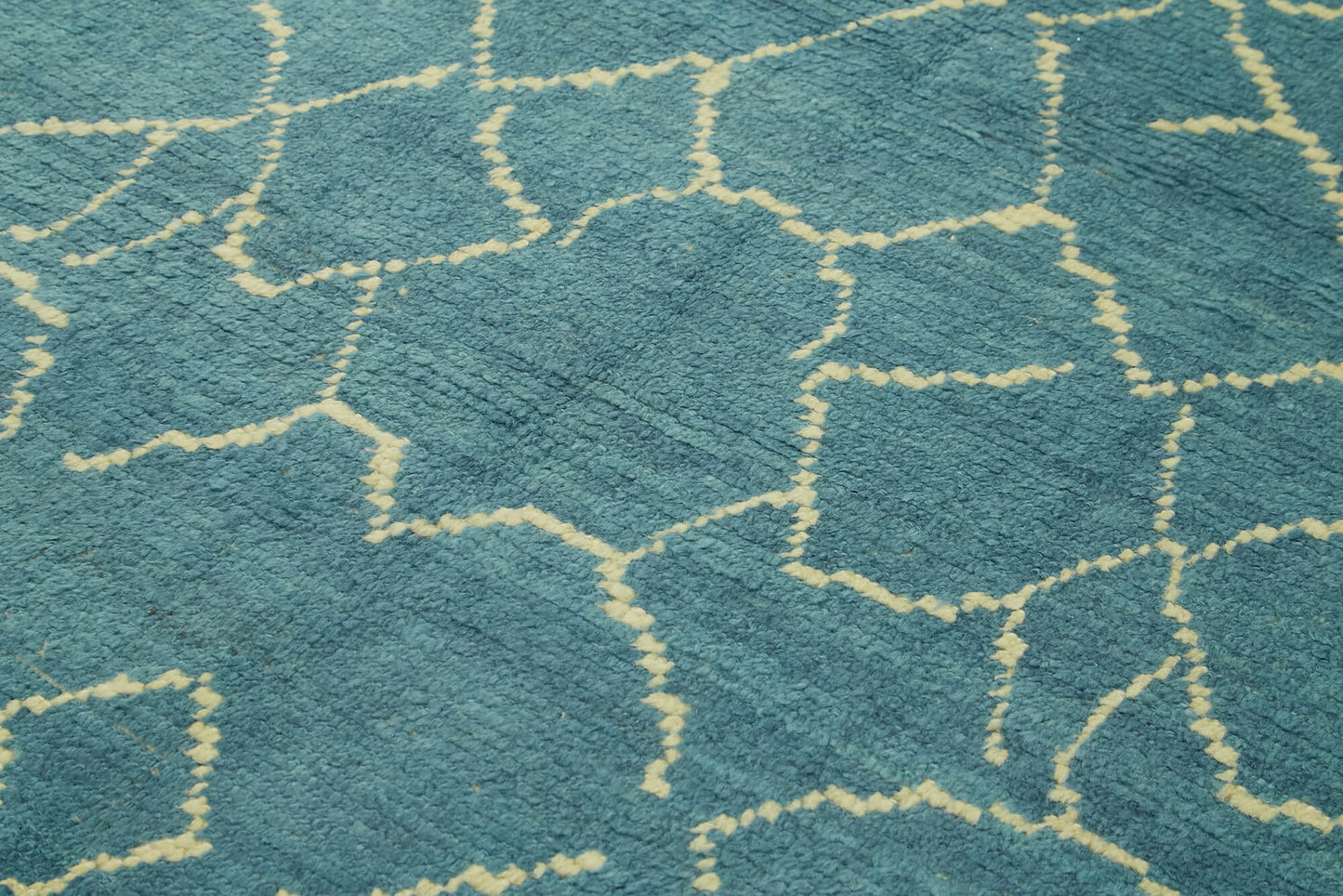 6x7 Blue Moroccan Rug - 39755