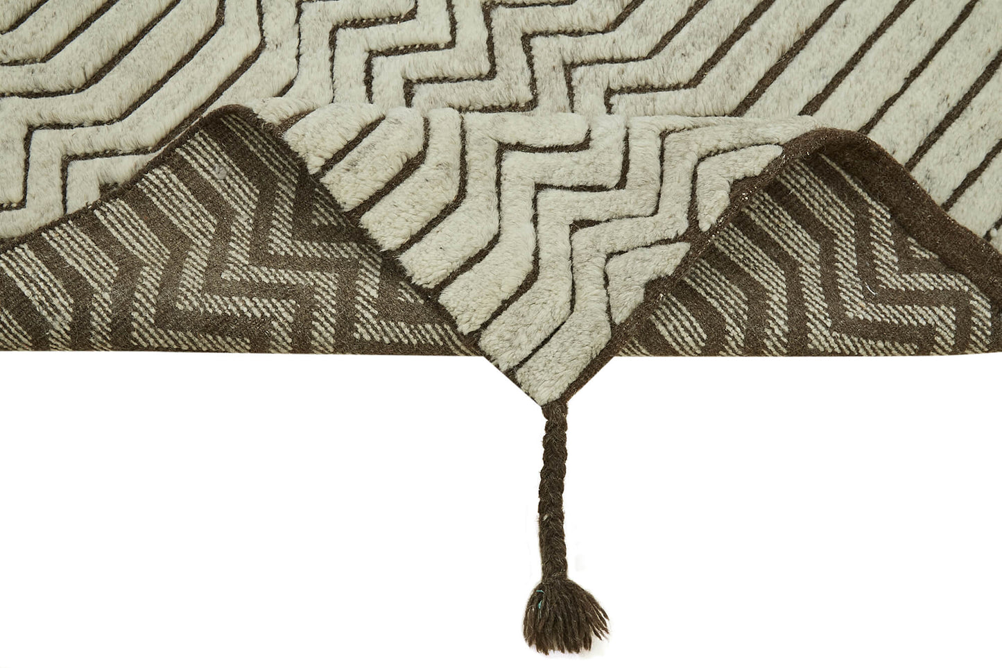 3x5 Beige Moroccan Runner Rug - 39802