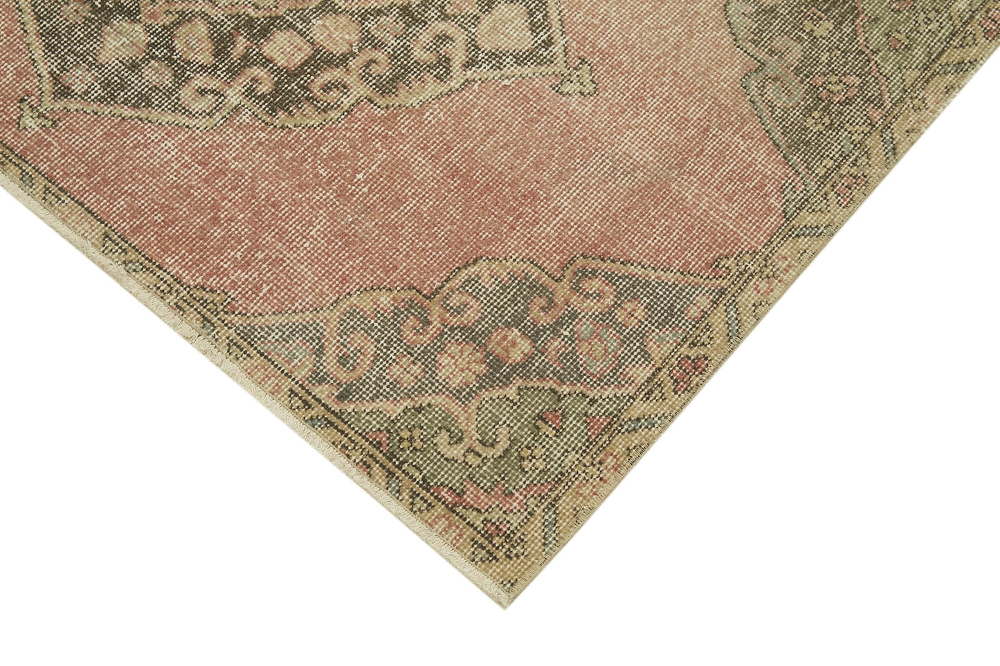 4x11 Beige Turkish Vintage Runner Rug - 39878
