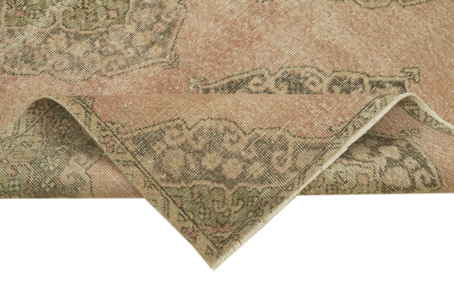 4x11 Beige Turkish Vintage Runner Rug - 39878