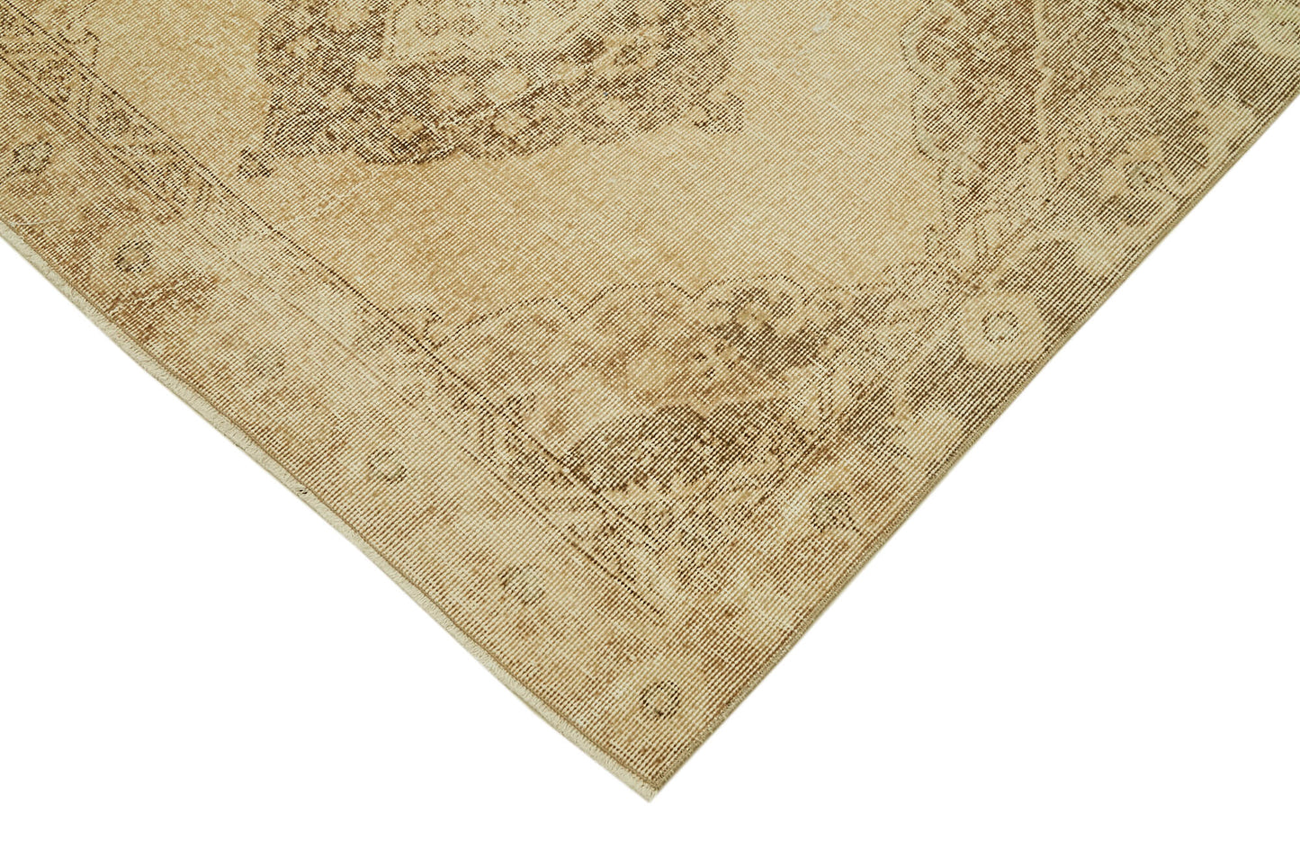 4x12 Beige Turkish Vintage Runner Rug - 39896