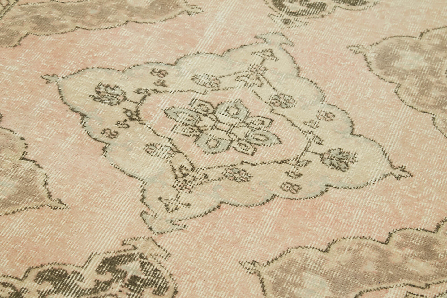 5x11 Beige Turkish Vintage Runner Rug - 39900