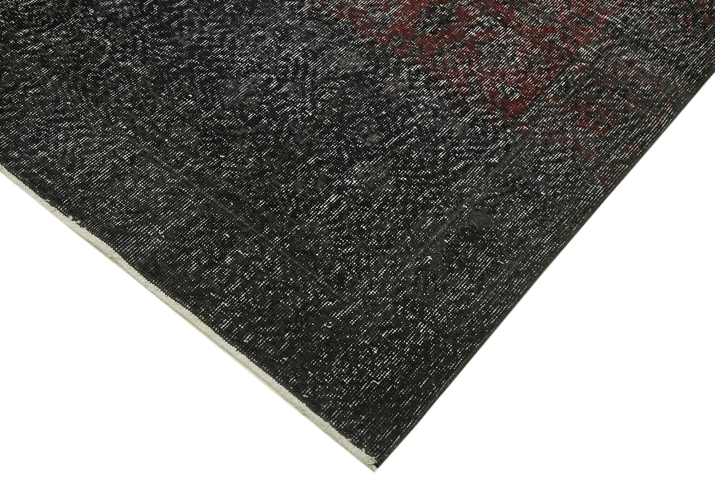 5x12 Black Turkish Over Dyed Runner Rug - 39901
