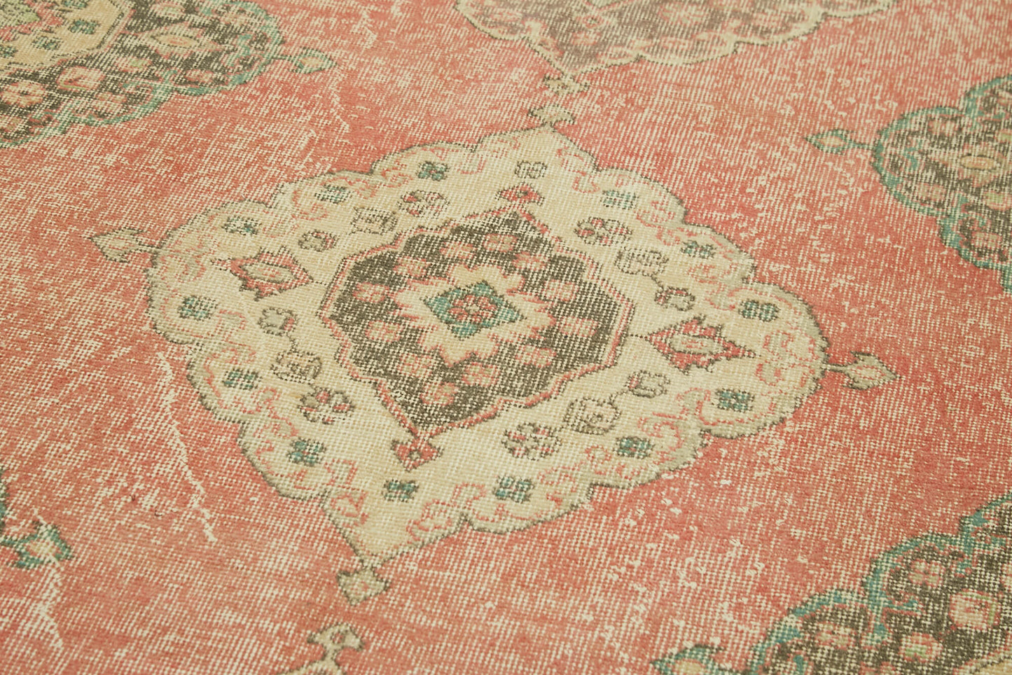 5x13 Beige Turkish Vintage Runner Rug - 39903