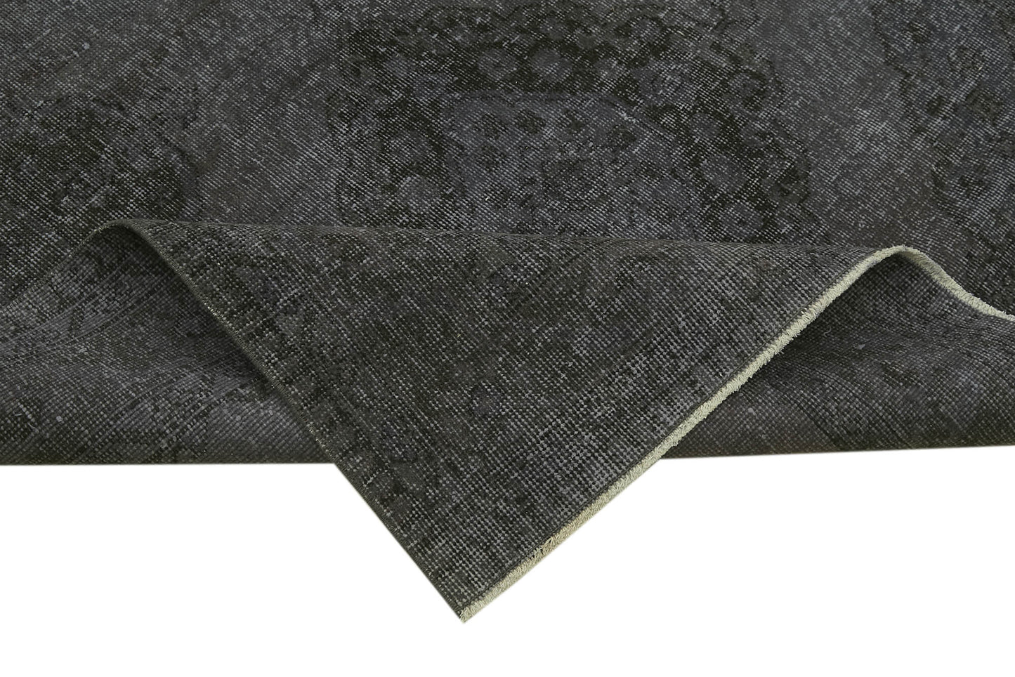 4x13 Grey Turkish Over Dyed Runner Rug - 39904