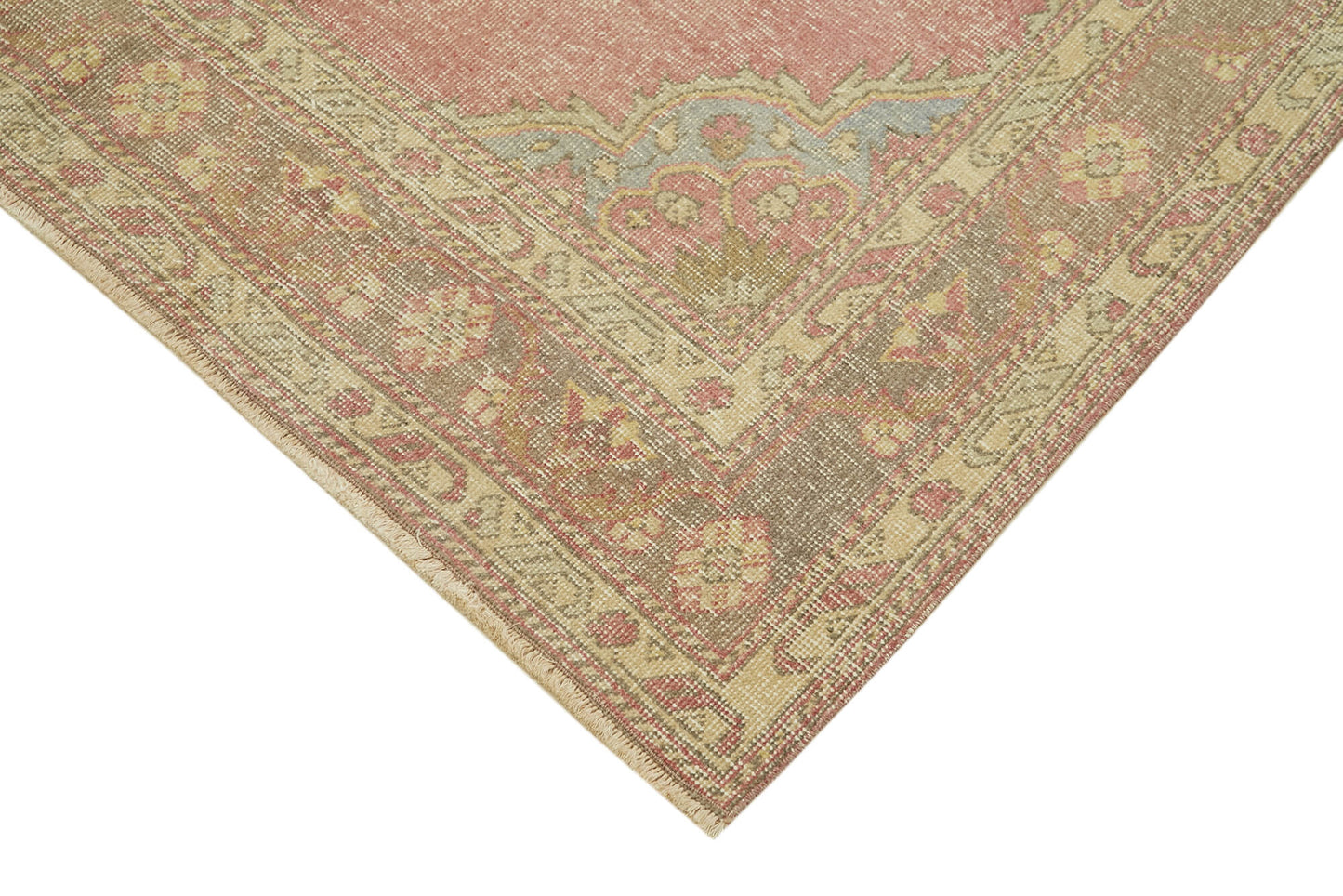 5x13 Beige Turkish Vintage Runner Rug - 39912