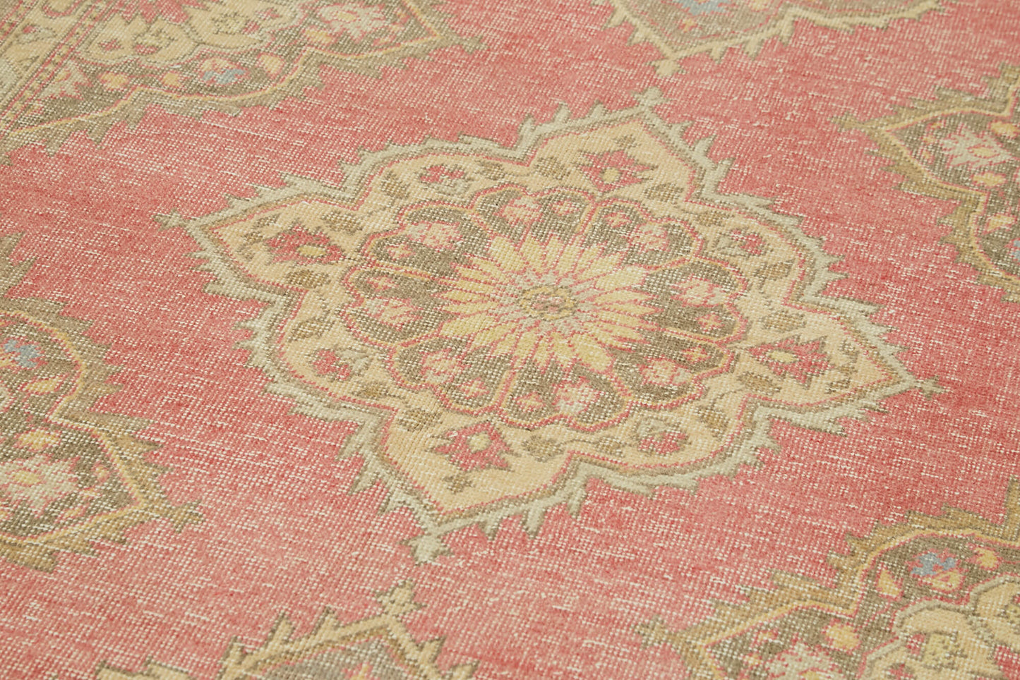 5x13 Beige Turkish Vintage Runner Rug - 39912