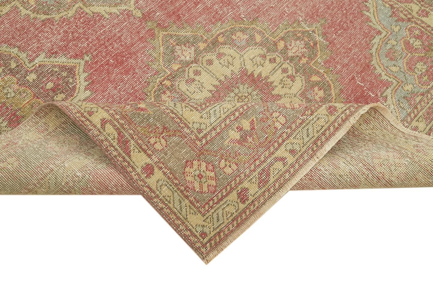 5x13 Beige Turkish Vintage Runner Rug - 39912