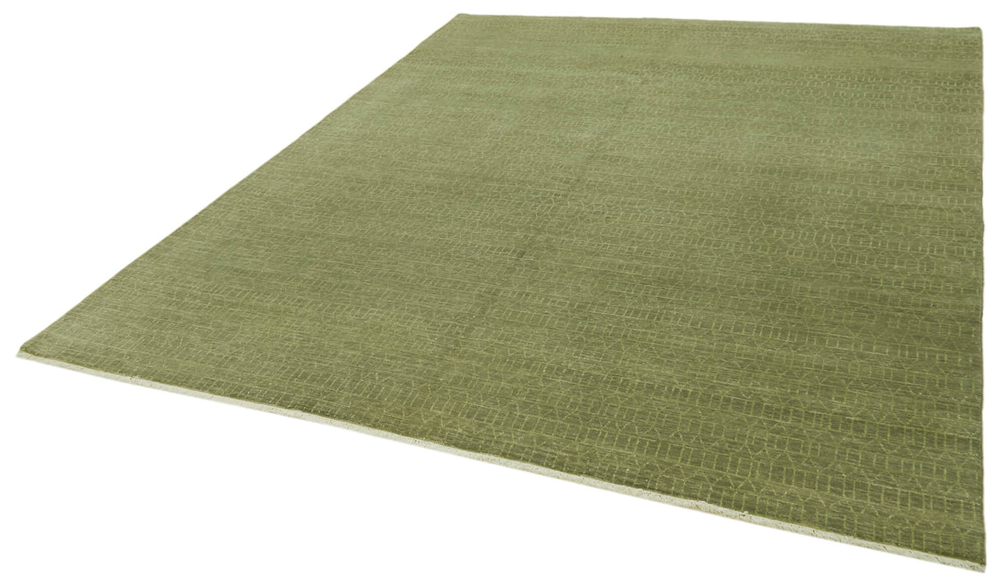 8x10 Green Oushak Rug - 41099