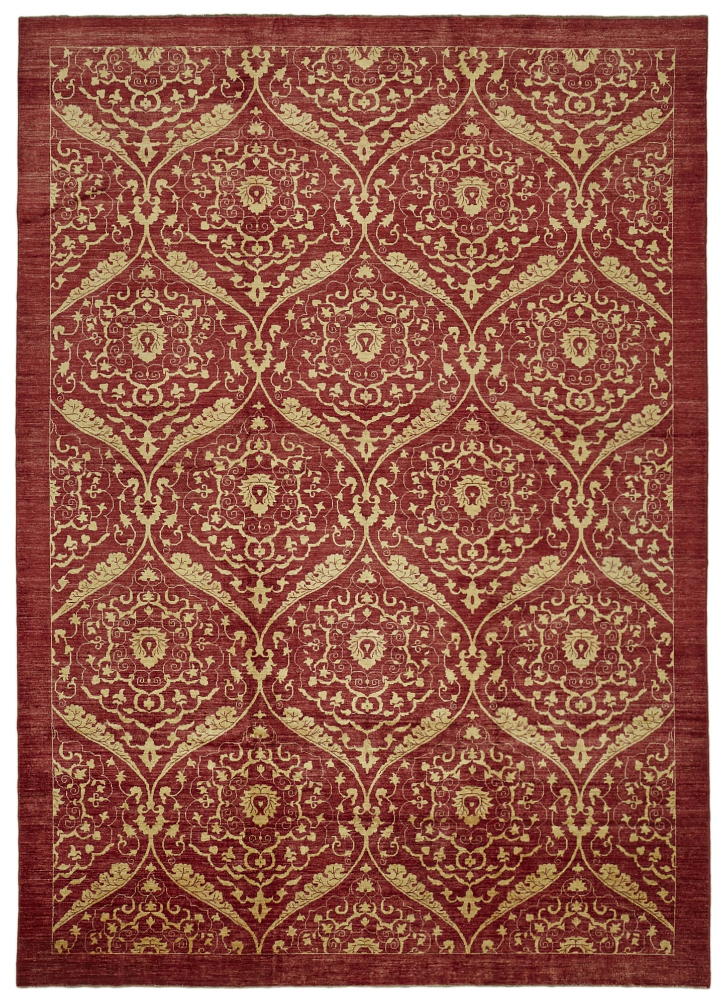 10x14 Red Oushak Rug - 41104