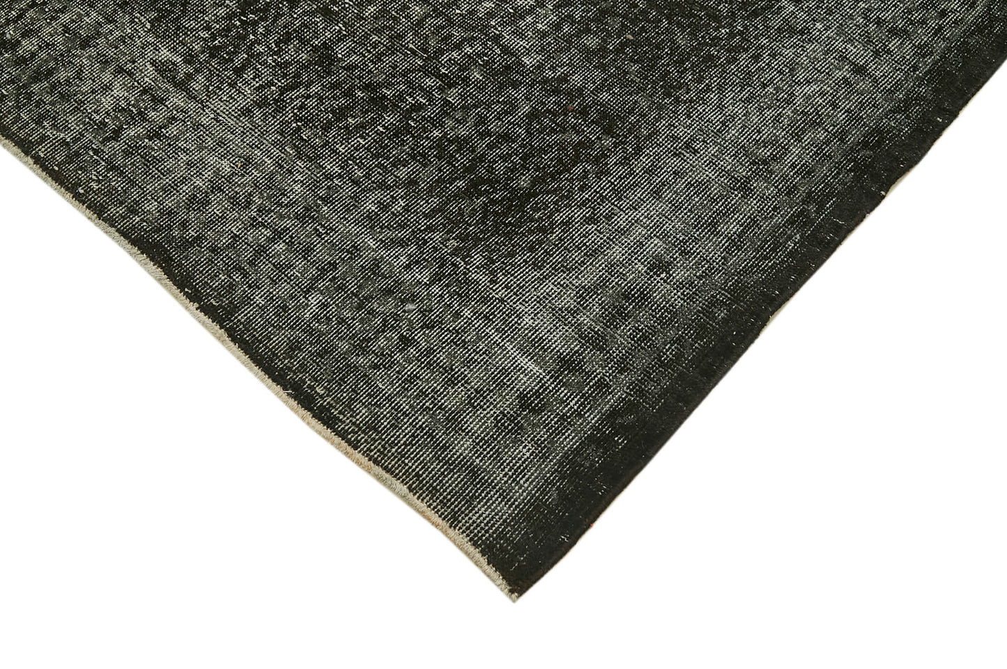 5x10 Black Overdyed Rug - 41135