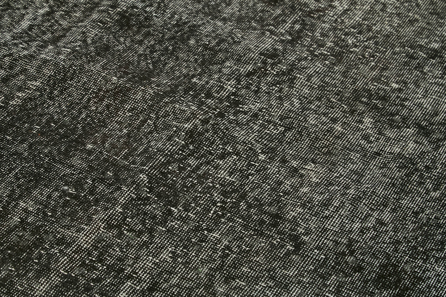 5x10 Black Overdyed Rug - 41135