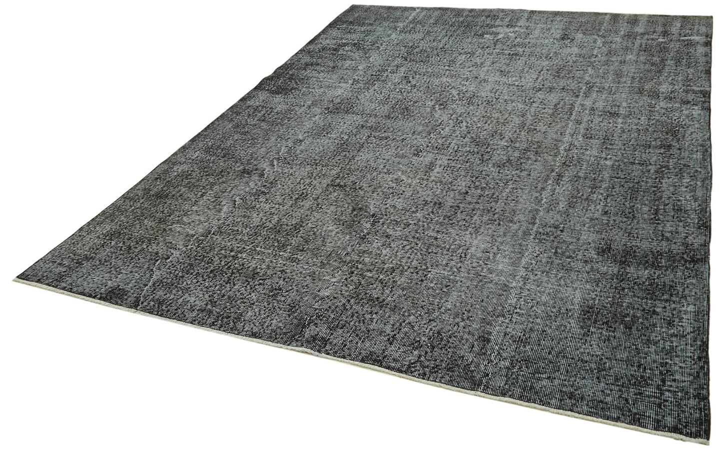 7x11 Black Overdyed Rug - 41198