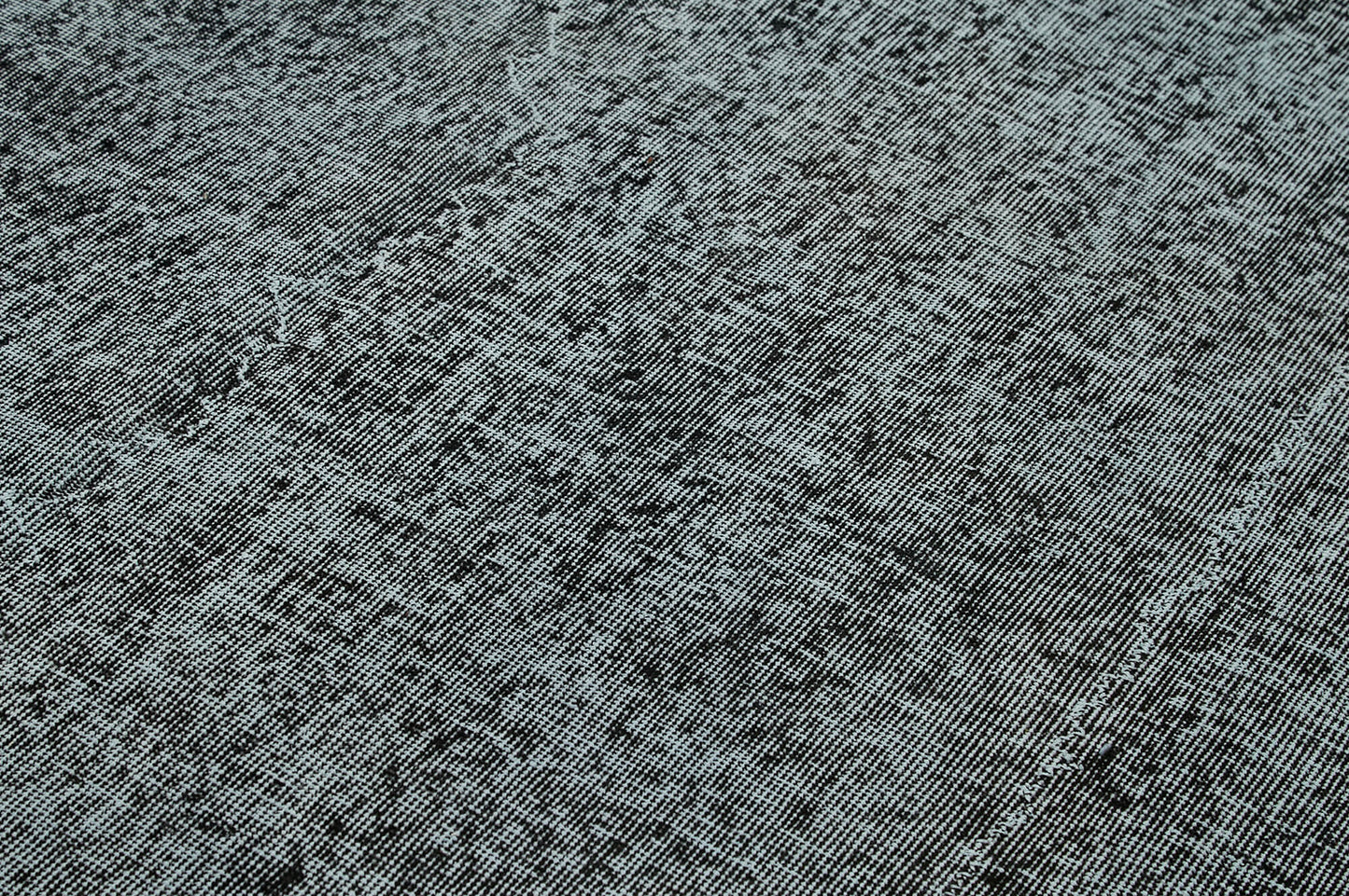 7x11 Black Overdyed Rug - 41198