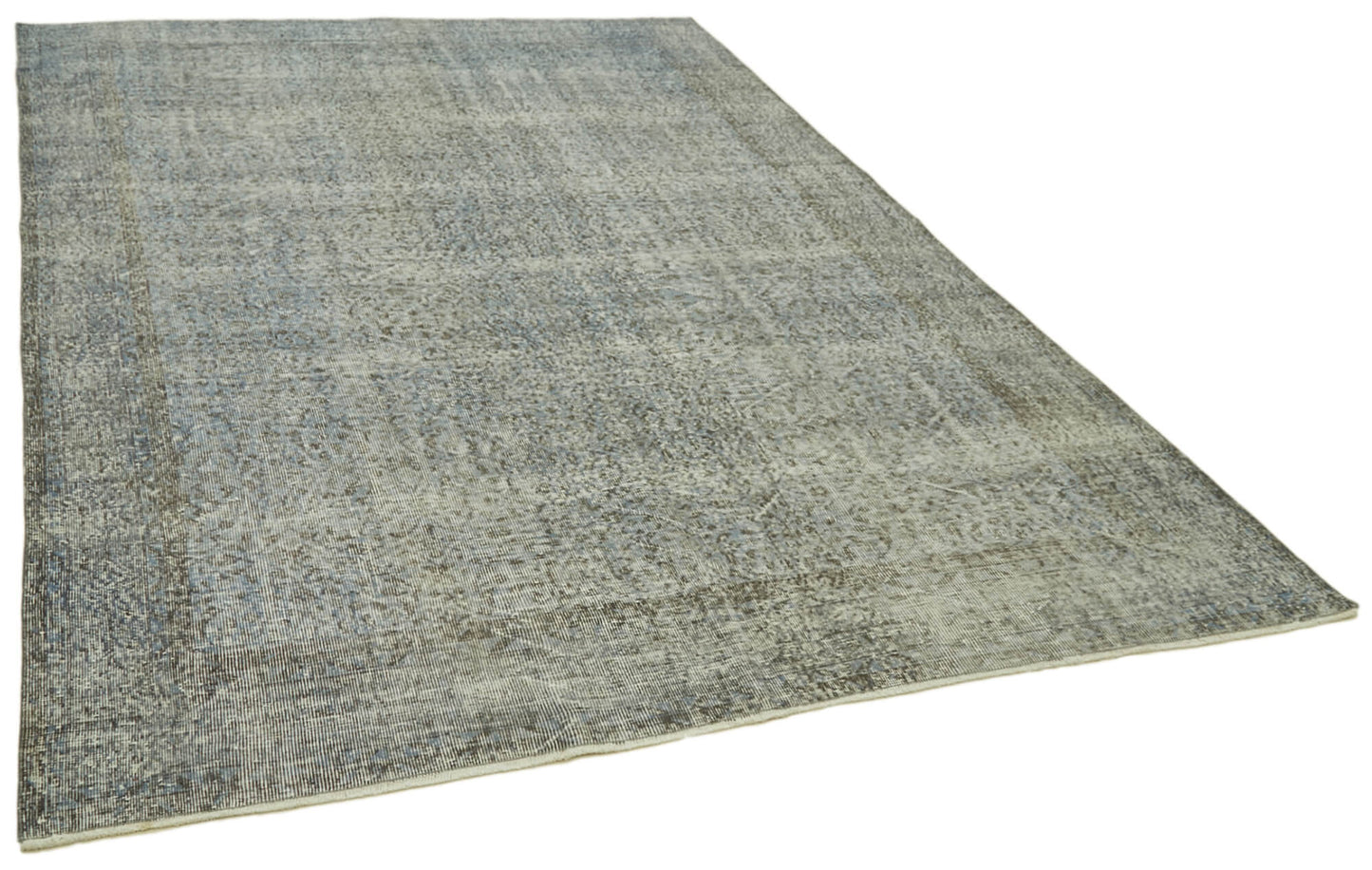 7x10 Blue Overdyed Rug - 41204