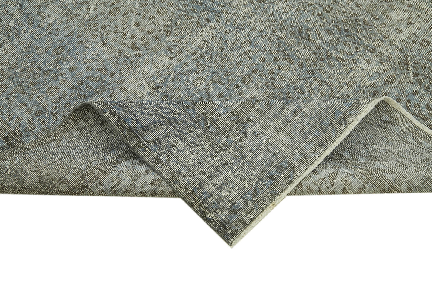 7x10 Blue Overdyed Rug - 41204